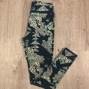 LuLaRoe Geo Floral Leggings